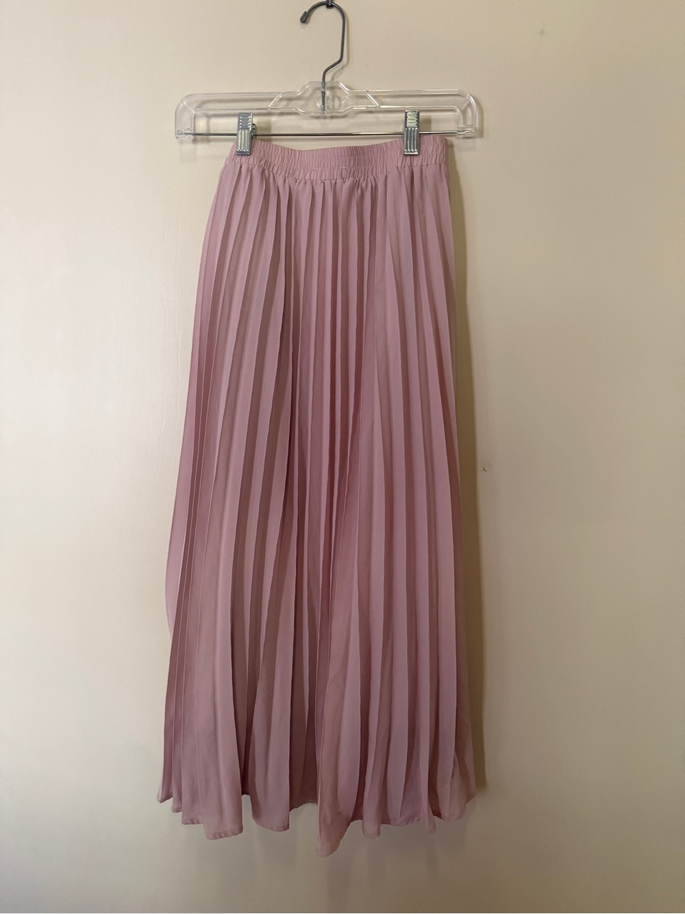 Listicle Pleated Maxi Skirt - Dusty Rose